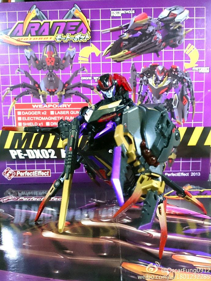 PE-DX02 アラネア 非正規トランスフォーマー PE-DX02 Aranea | Perfect Effect 3rd Party Action Figure